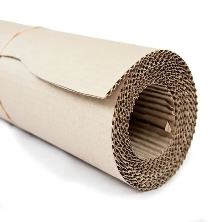 Гофрокартон двухслойный, ширина 105см., 10м/рул. Украина - фото 3