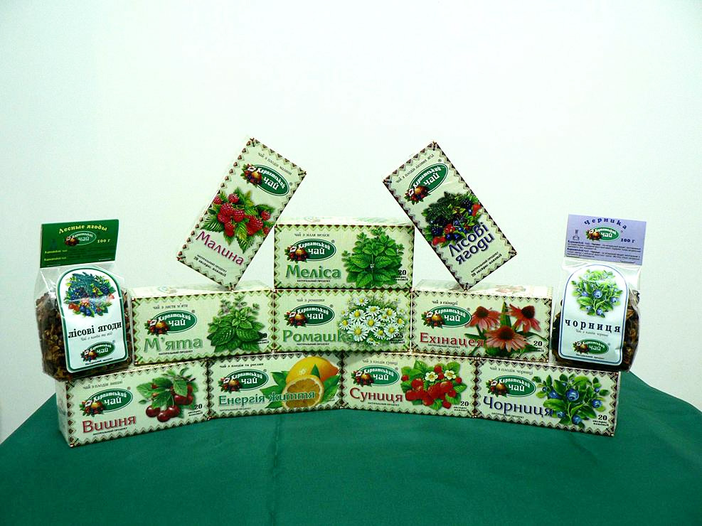 Чай Мята, 20пак. по 1,35г. Карпатский - фото 1