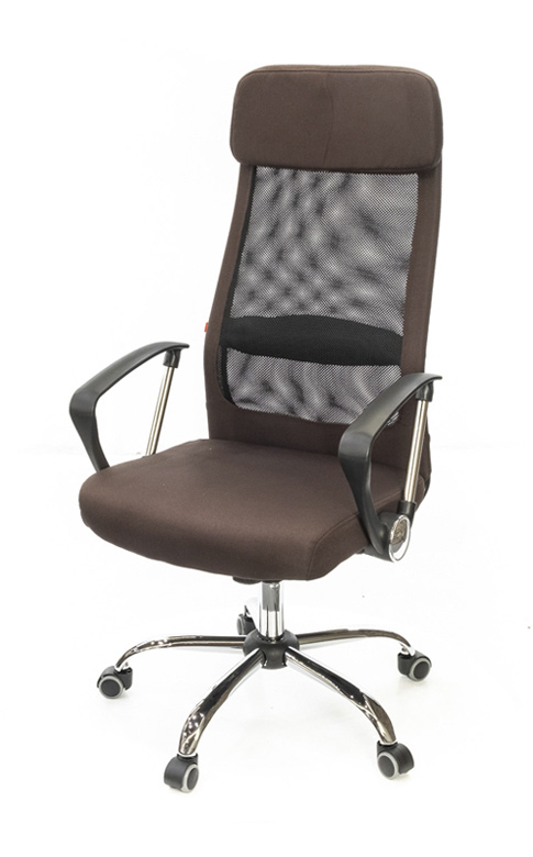 Кресло для персонала Гилмор FX СН TILT, коричн. АКЛАС - фото 3