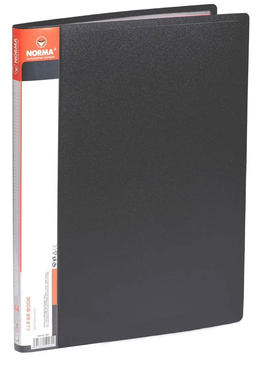 Папка на 10 файлів, товщина 600мкм, асорті NORMA - фото 5