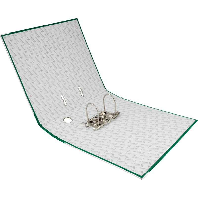 Реєстратор 7,5см. А4 (PP), зелен. Axent Delta - фото 1