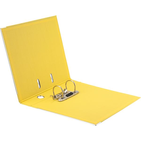Регистратор 5см. А4 (PP двустороннее покрытие) Prestige, желт. Axent - фото 1