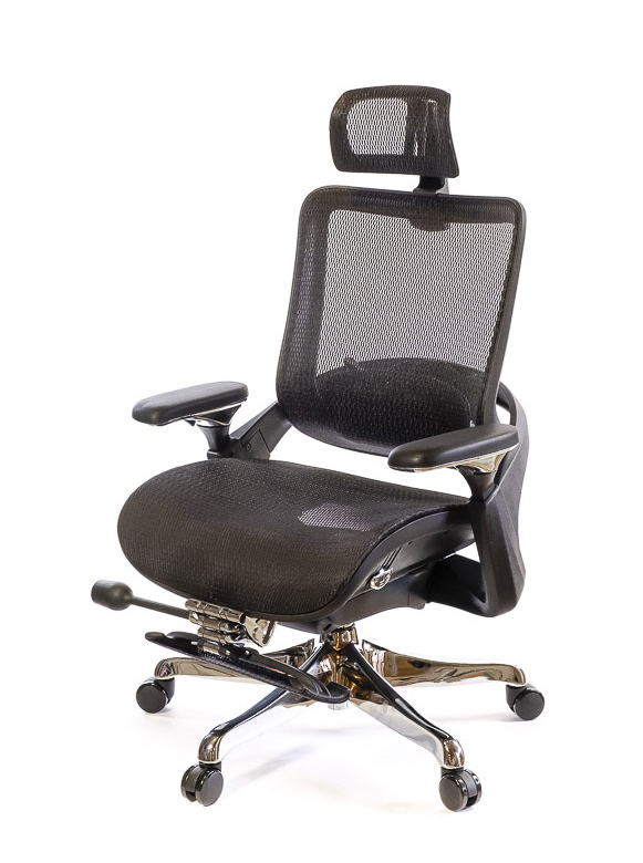 Кресло для персонала Авангард CH SR, черн. АКЛАС - фото 8