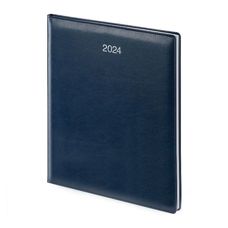 Еженедельник датированный 2024 Бюро Soft, темно-син. Brunnen - фото 1