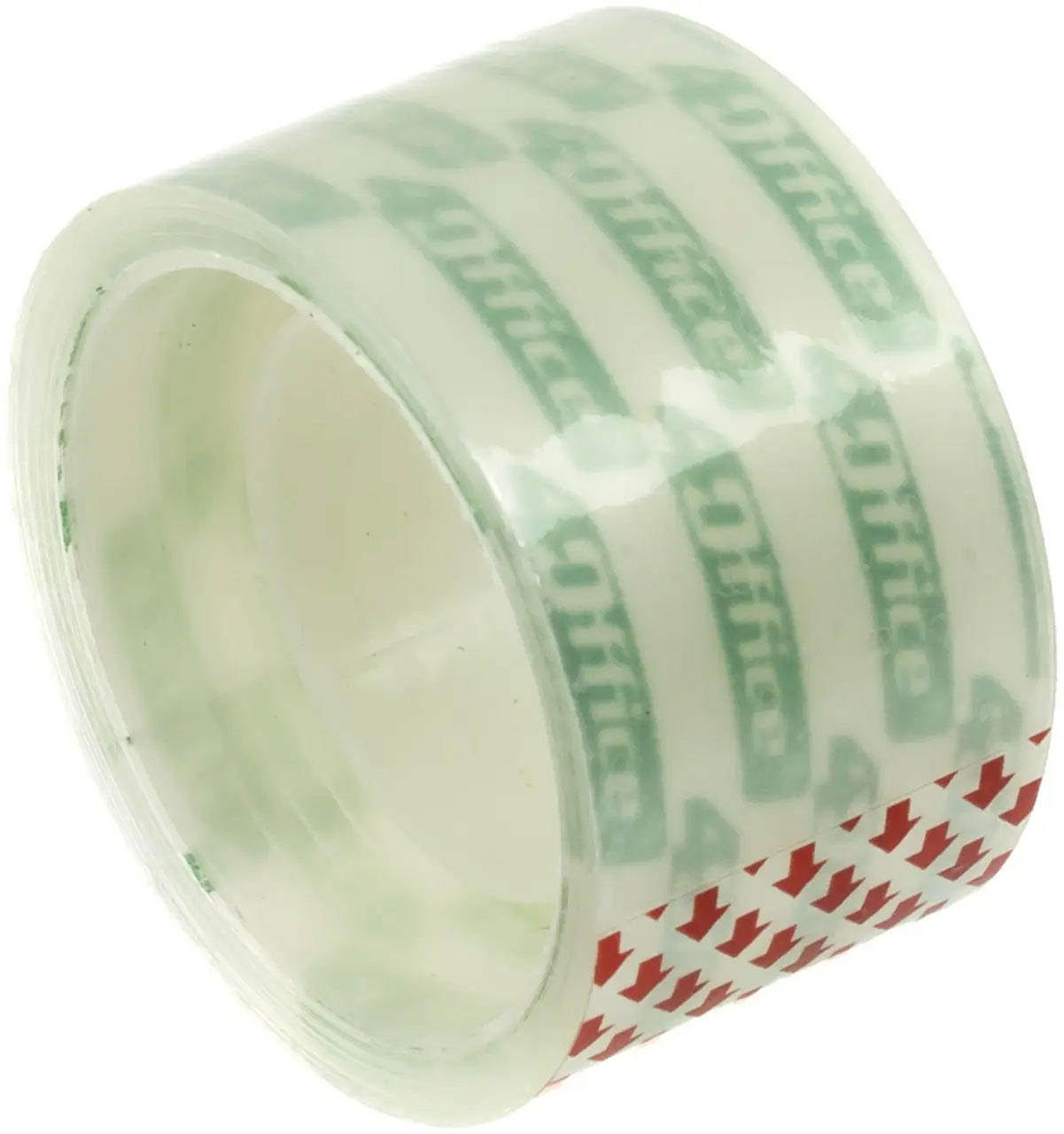 Клейка стрічка 24мм.*10м., прозор. 4Office - фото 2