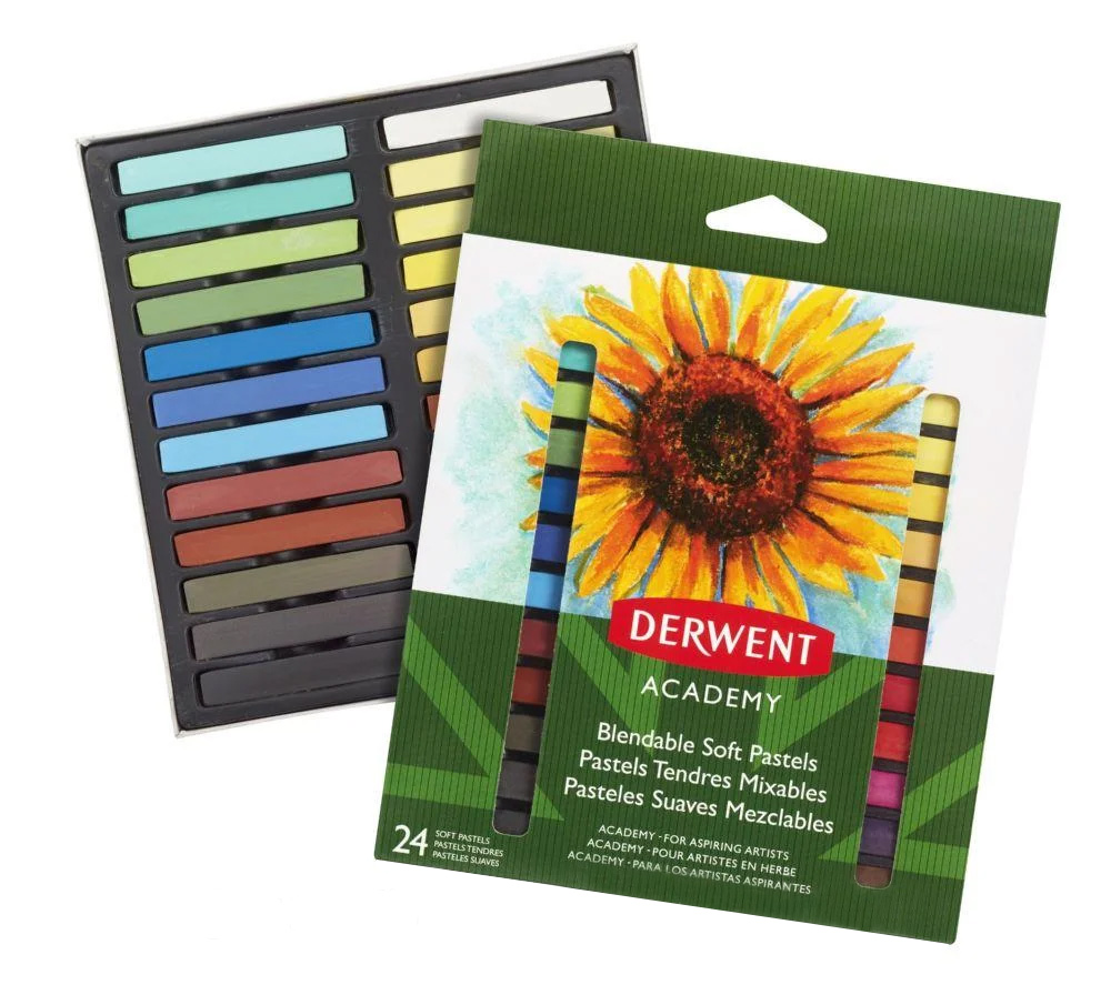 Пастель сухая мягкая 24цв., Soft Pastels, ассорт. 98216 Derwent - фото 3