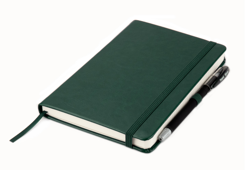 Книга записна Partner Lux А5, 96арк., кліт., зелен. Axent - фото 2
