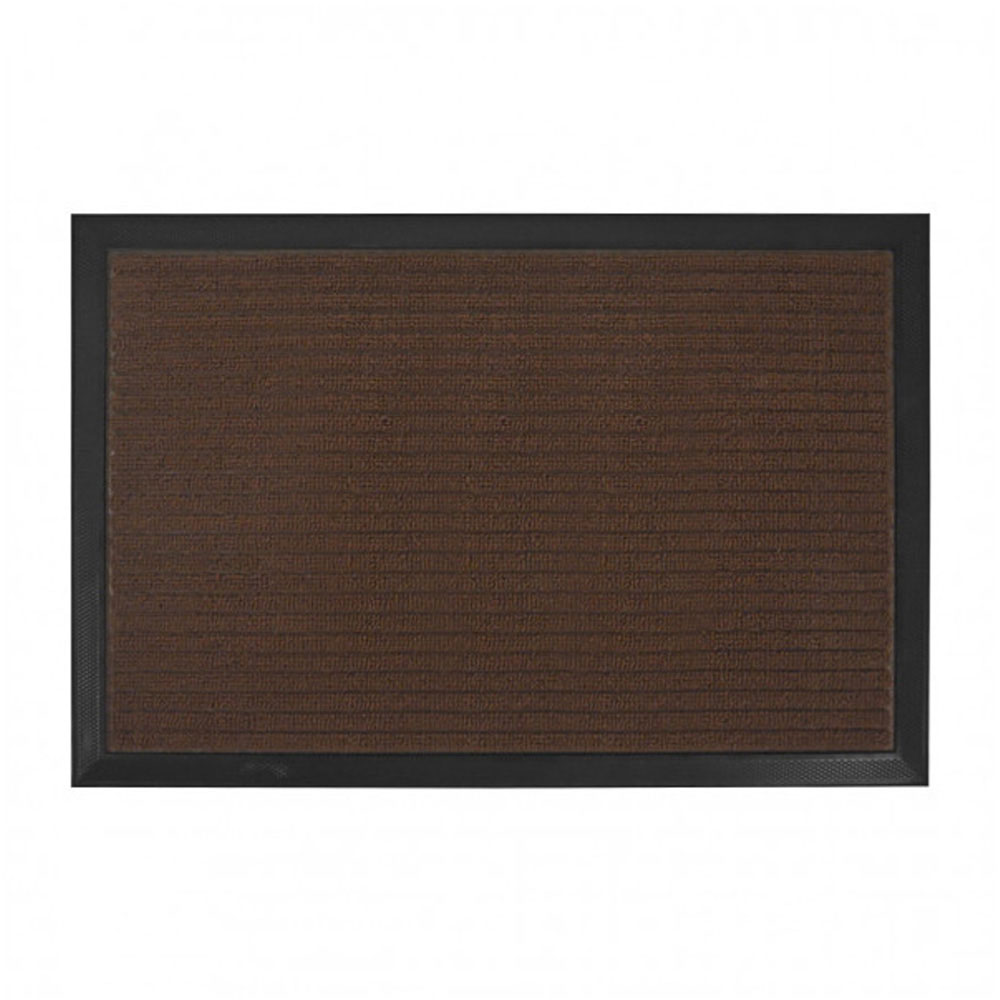 Килимок під двері 40*60см, з кромкою, з малюнком, коричн. Мій Дім - фото 5