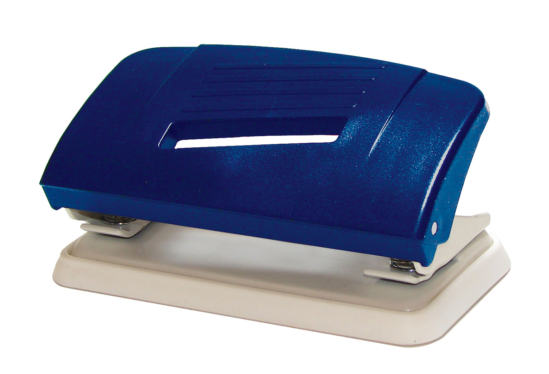 Діркопробивач на 2 отвори, до 10 аркушів (4327), без лінійки, син. NORMA - фото 3