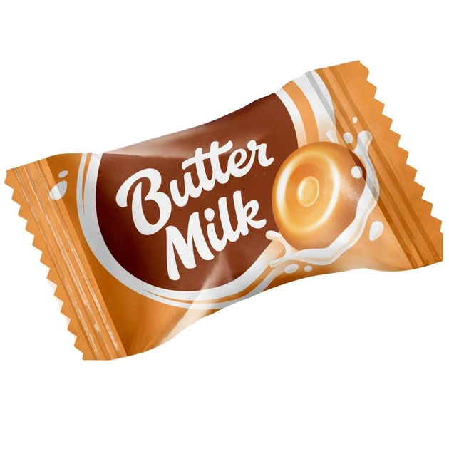 Купить Карамель Butter-Milk со вкусом соленой карамели, 1кг. Roshen в ...