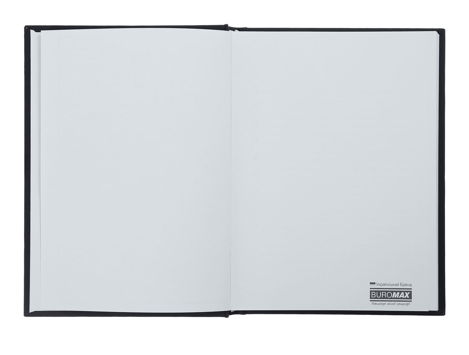 Ежедневник недатированный UKRAINE, А5, 288стр., ламинация soft touch, линия, темно-син. BuroMax - фото 3