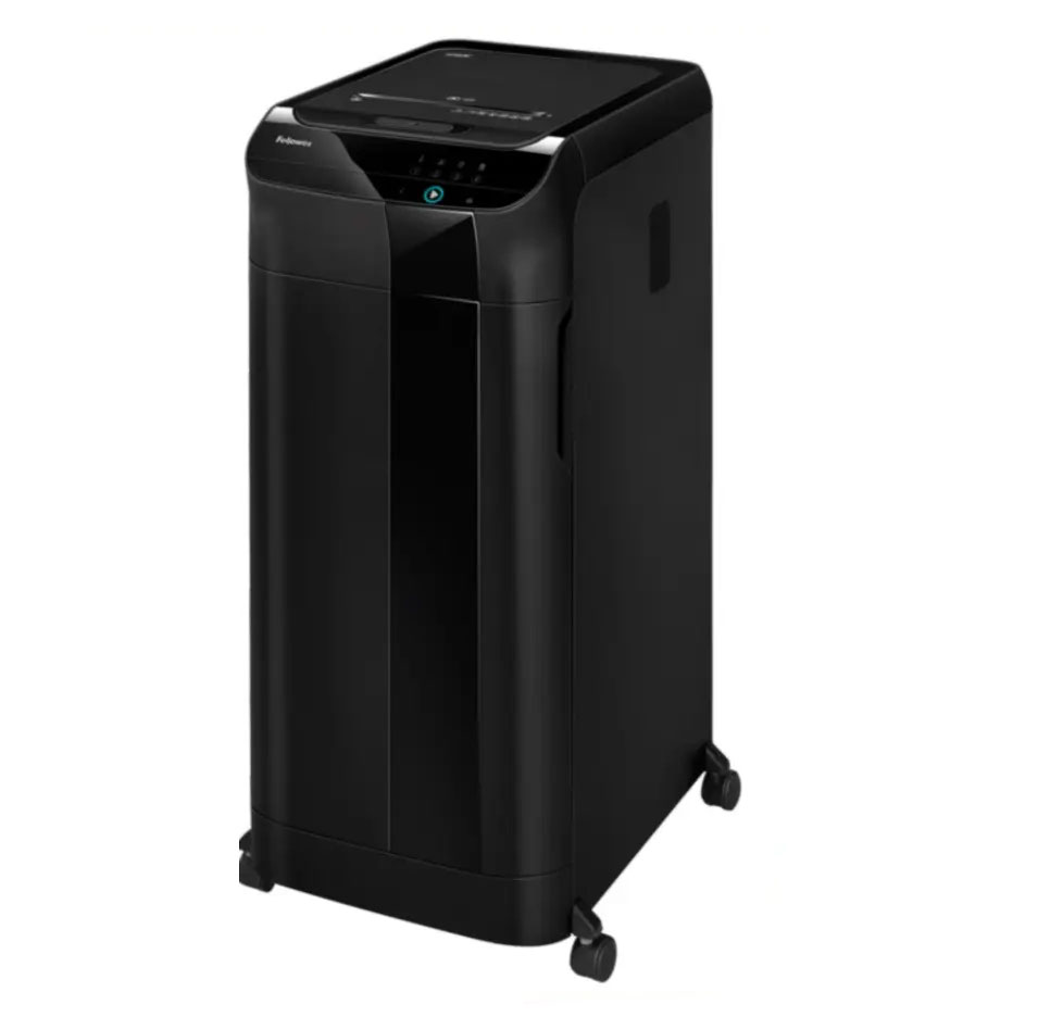 Уничтожитель документов AUTOMAX 550, автоподача 550л., 3,35м/мин., резка 4*38мм., корз. 83л., 4клас. FELLOWES - фото 1