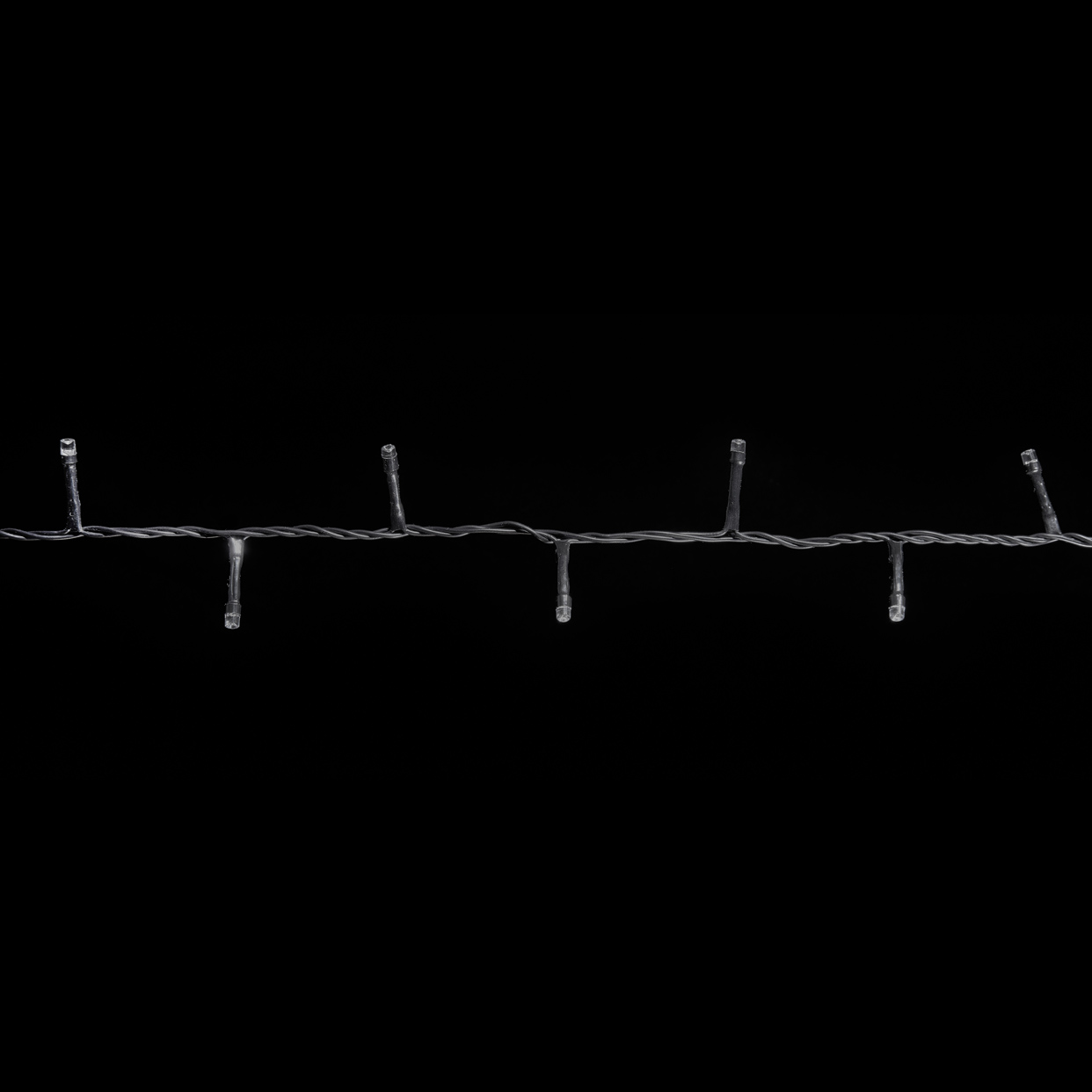 Гирлянда внутренняя DELUX STRING LED на 100 светодиодов, 5 метров, IP20, черн. провод,  разноцветная DeLux - фото 2