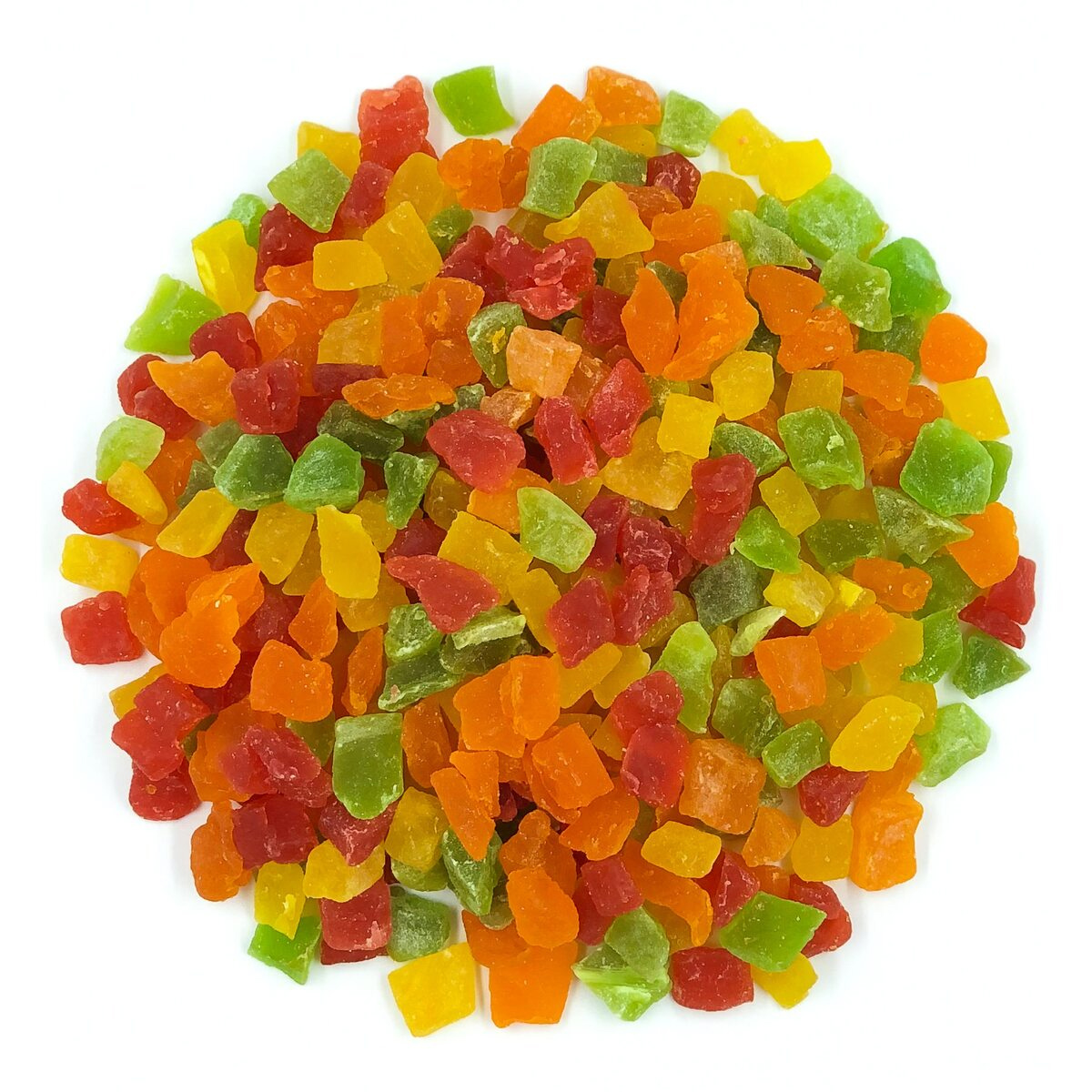 Цукати мікс кубіки, 1кг. Тайланд - фото 1