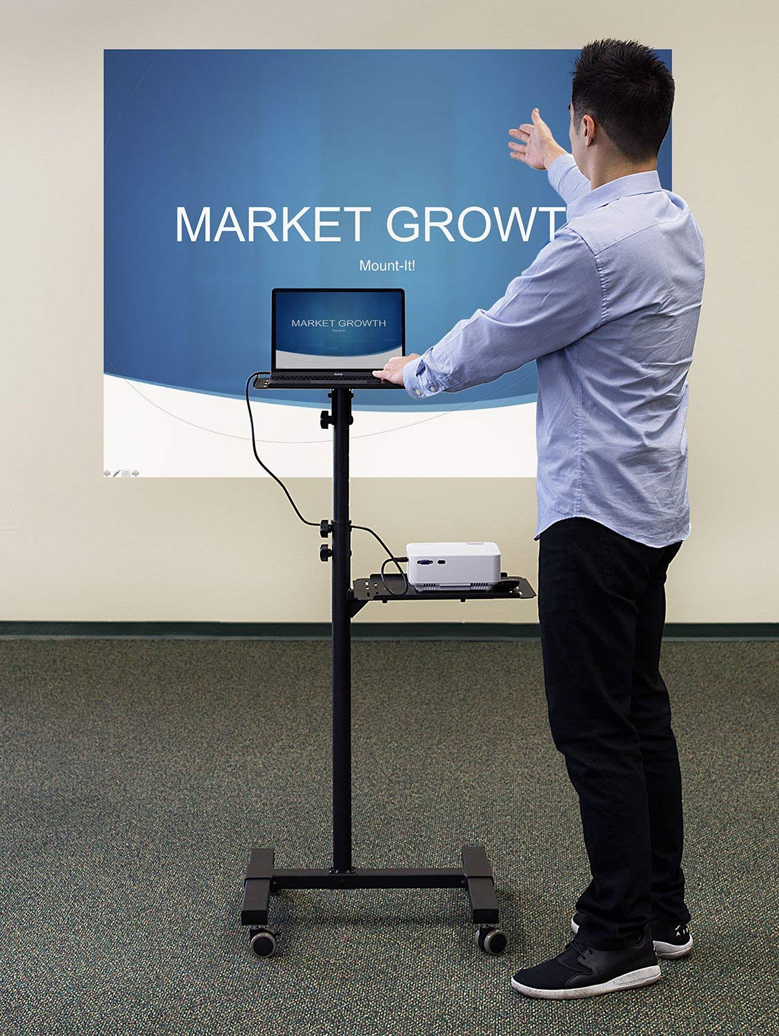 Стол проекционный ITECH TS-8, черн. ITECH - фото 6