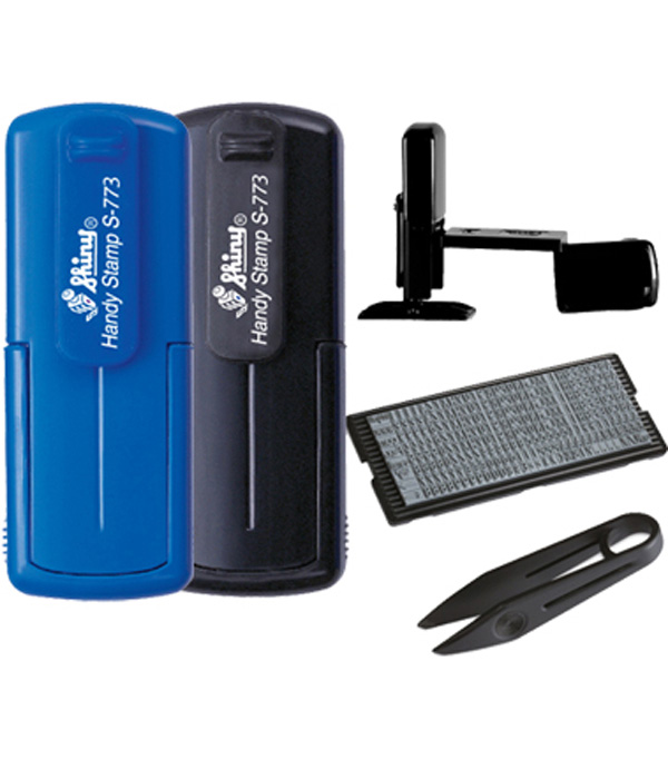 Штамп самонаборный 5-ти строчный карманный Shiny - фото 3