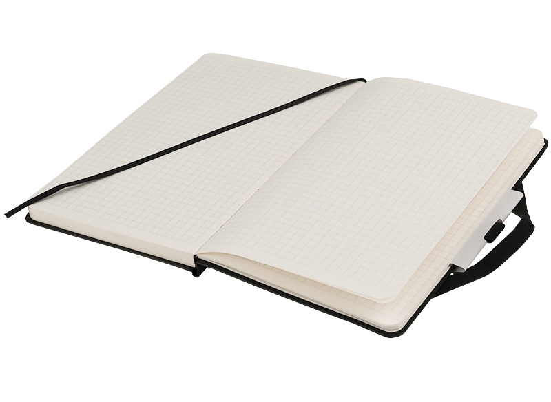 Книга записная Partner А5, 96л., кл.,  черн. Axent - фото 3