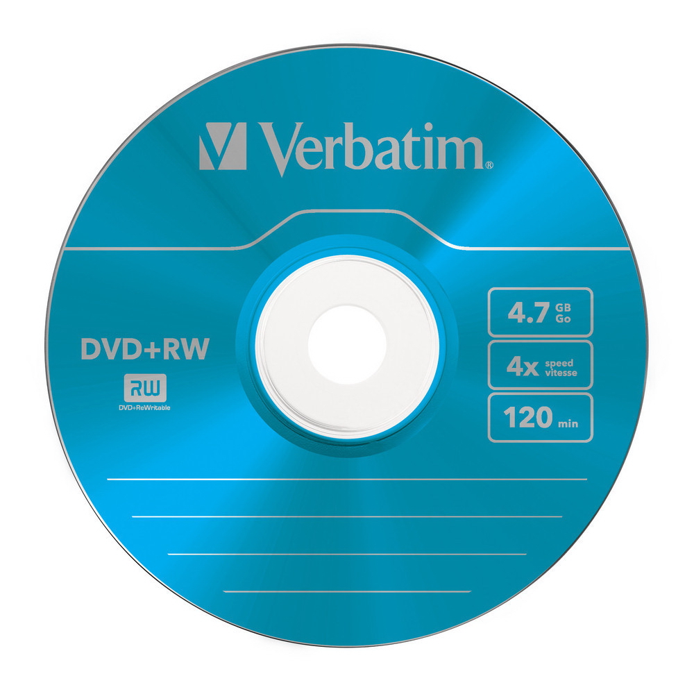 Диск DVD+RW 4.7 Gb/120min 4x slim Verbatim - фото 2