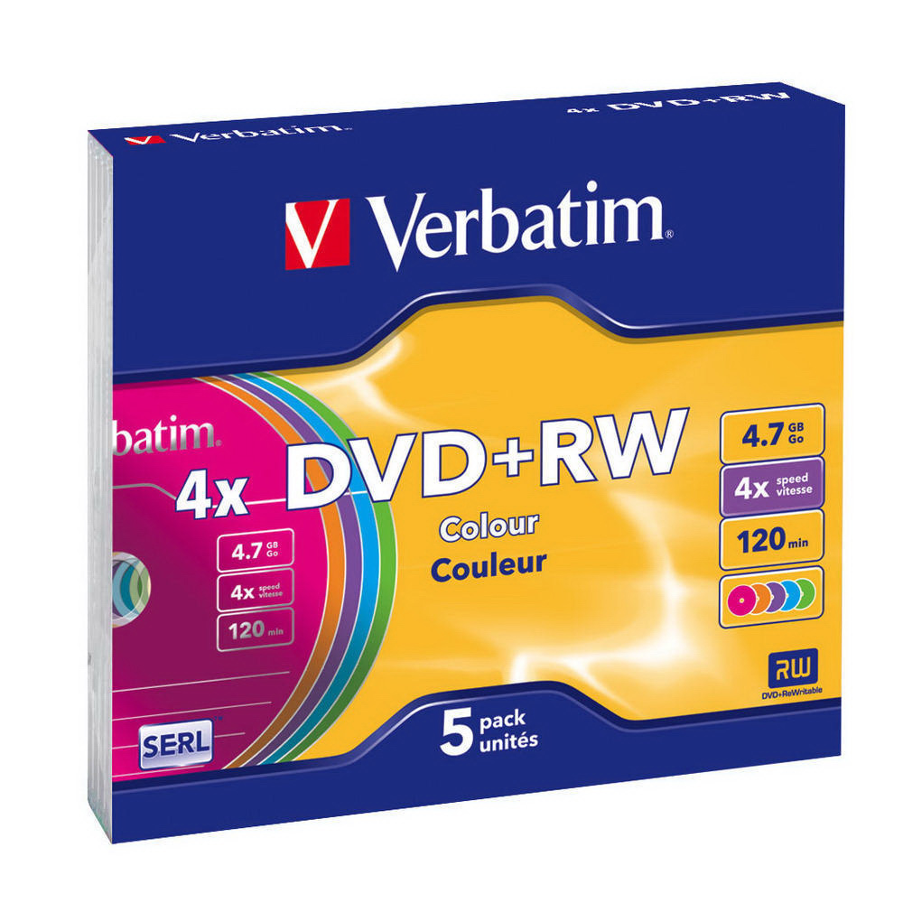 Диск DVD+RW 4.7 Gb/120min 4x slim Verbatim - фото 7