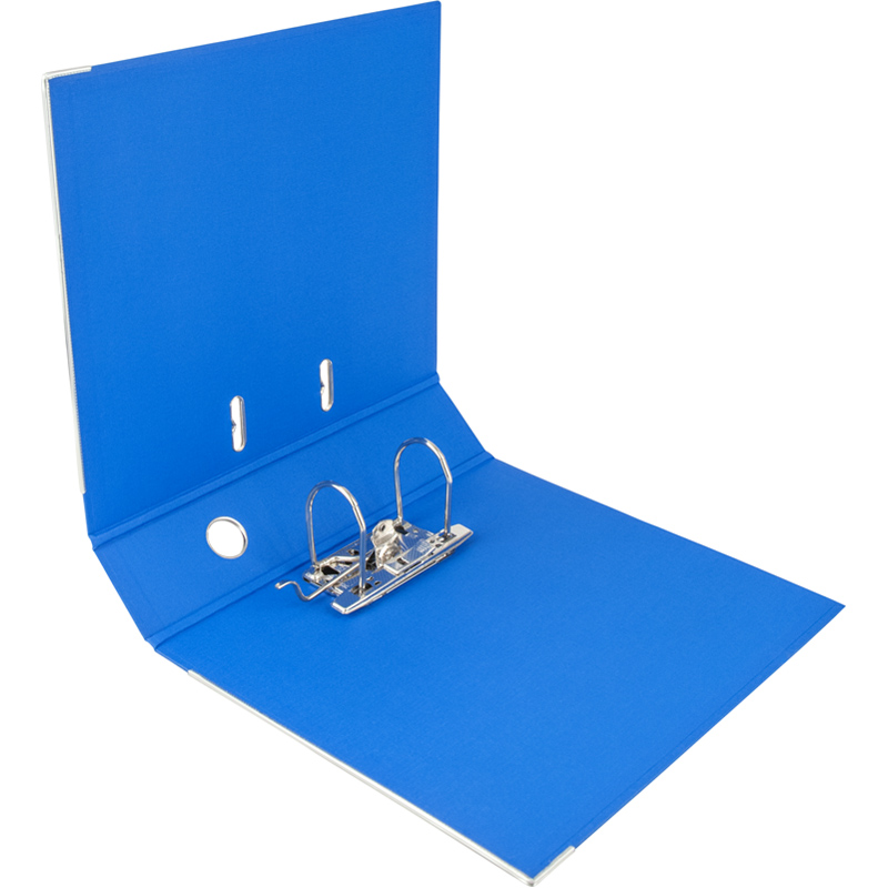 Регистратор 7,5см. А4 (PP) двусторонний, голуб. Axent Delta - фото 1