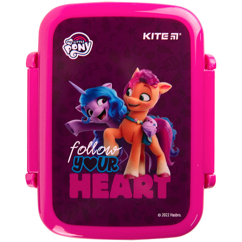 Ланчбокс для еды на 2 отделения, 420мл. «My Little Pony», розов. Kite - фото 1
