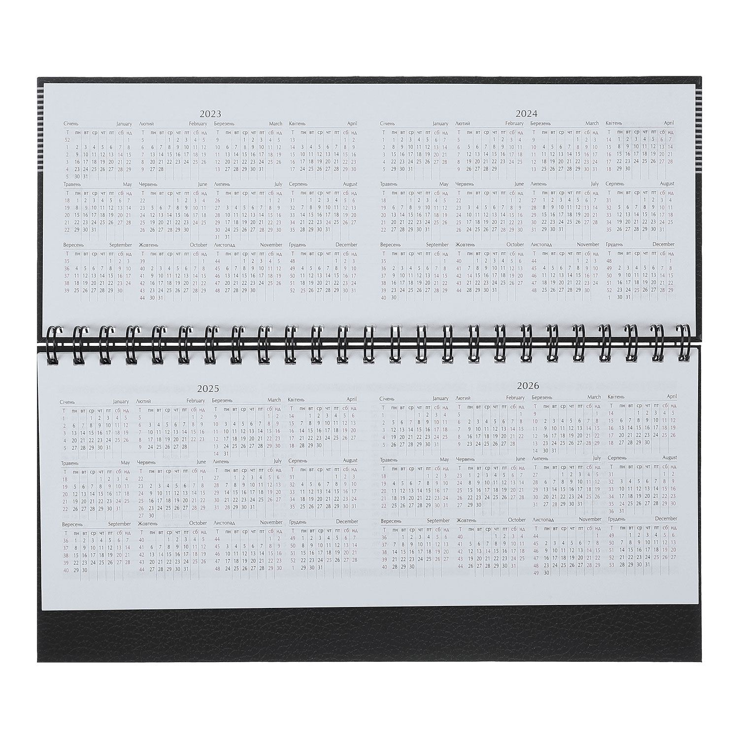 Планинг датированный 2024 PARALLEL, 320x125мм., син. BuroMax - фото 3