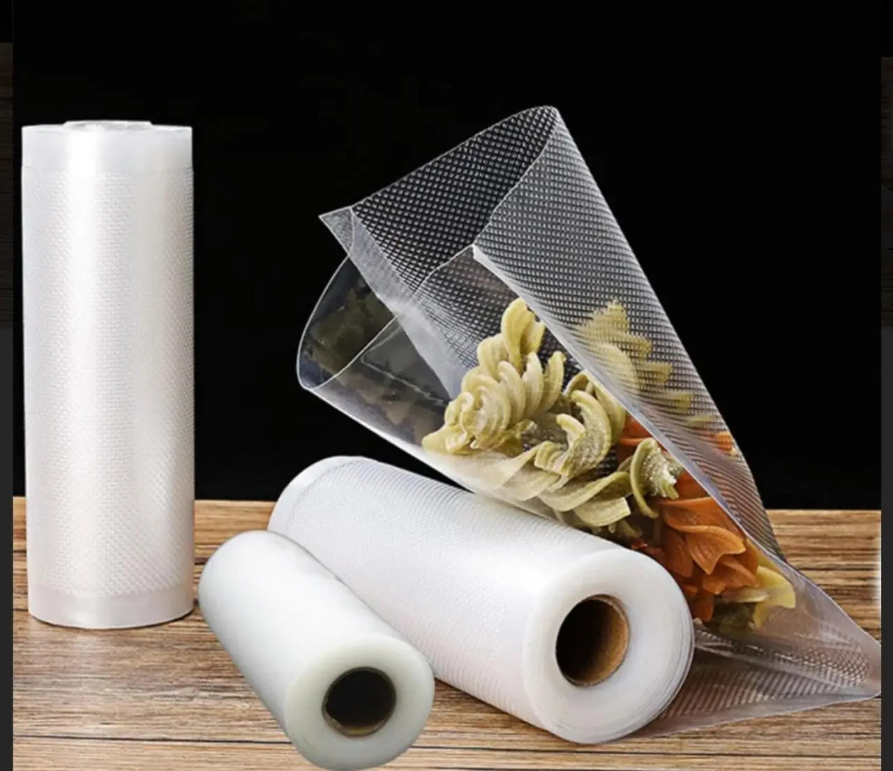 Пакет для вакууматора гофрированный в рулоне 28*600см./90мк. Besser Vacuum - фото 1