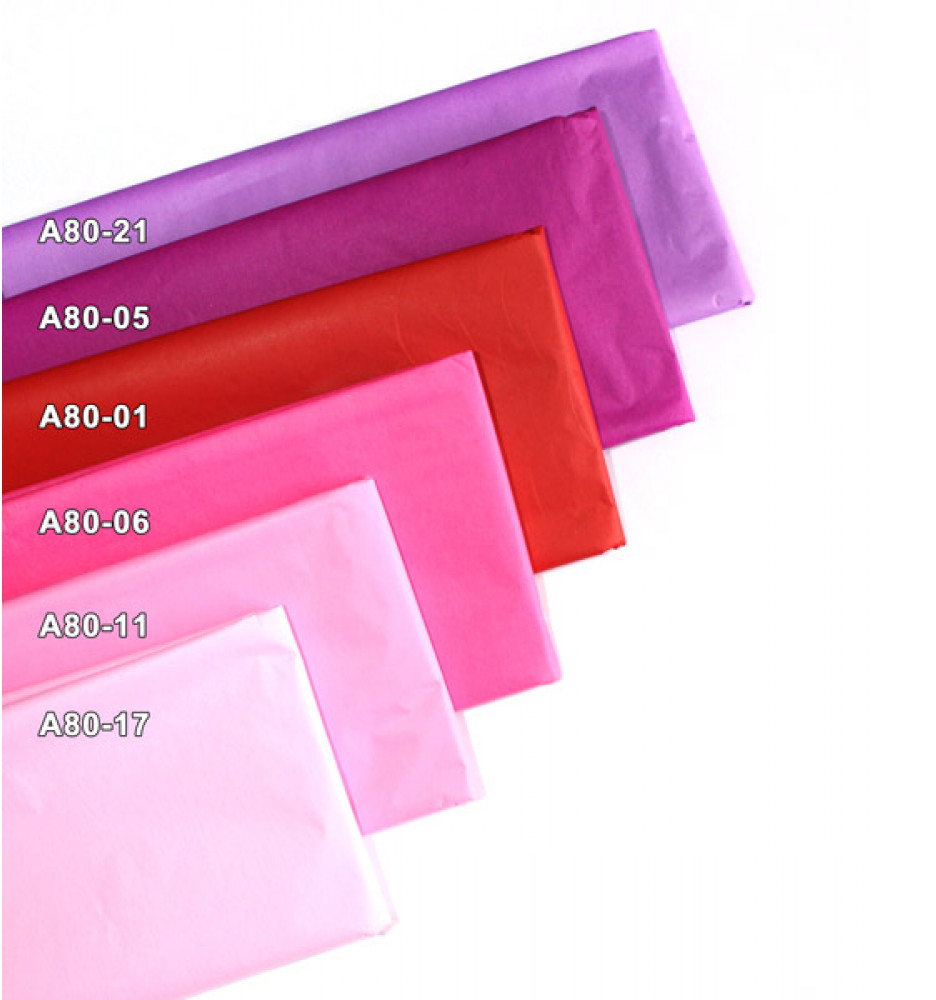 Бумага цветная тишью Fantasy, 10л., 50*70см,, темно-розов. Fantasy world - фото 2