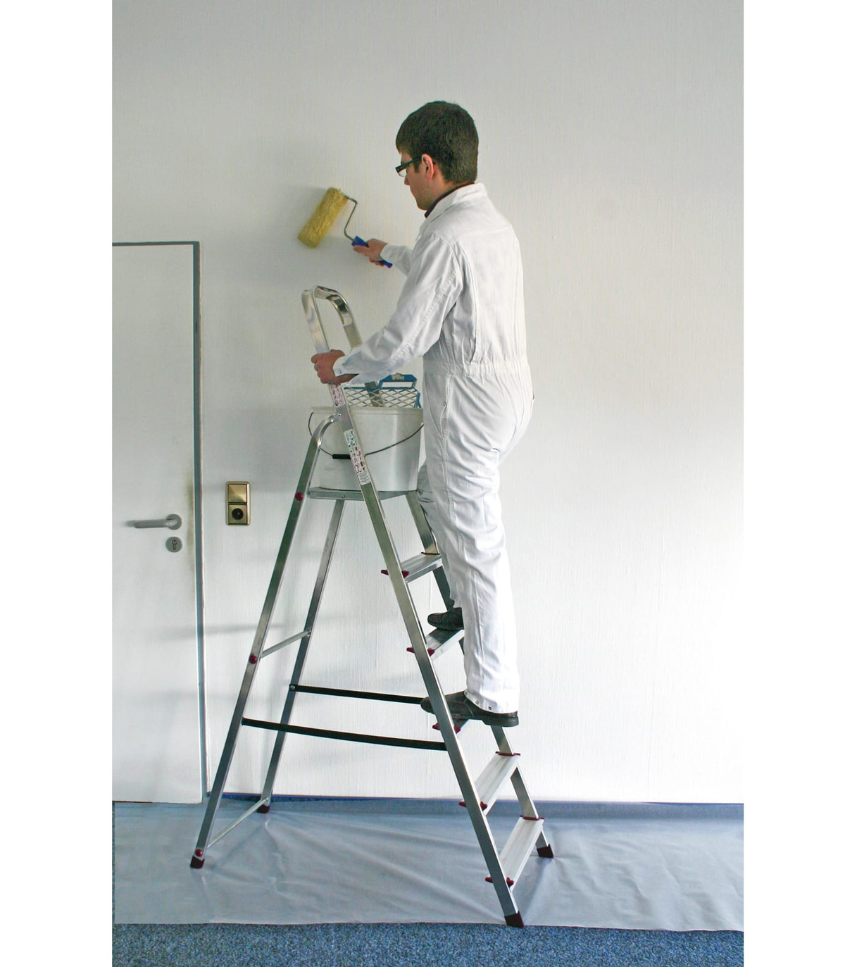 Драбина Corda, 6 сходинок, алюмінієва KRAUSE - фото 3