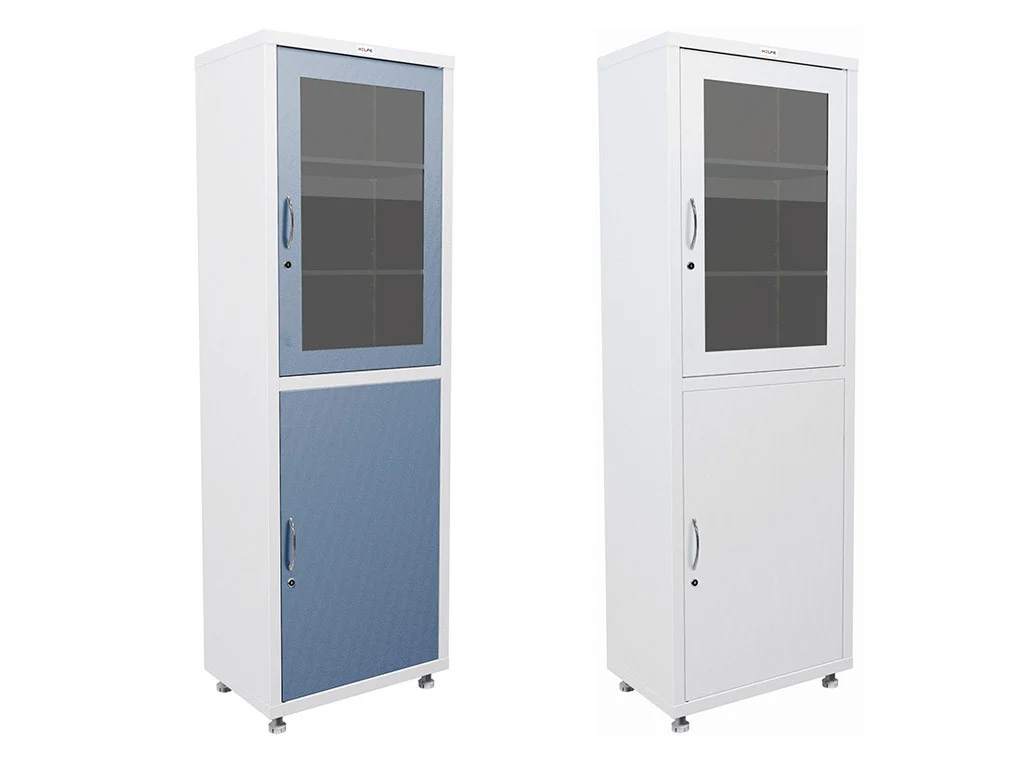 Шафа медична HILFE MD 2 двері, 4 полиці (1750/1850*600*400) метал., замок, біл. Hilfe - фото 6