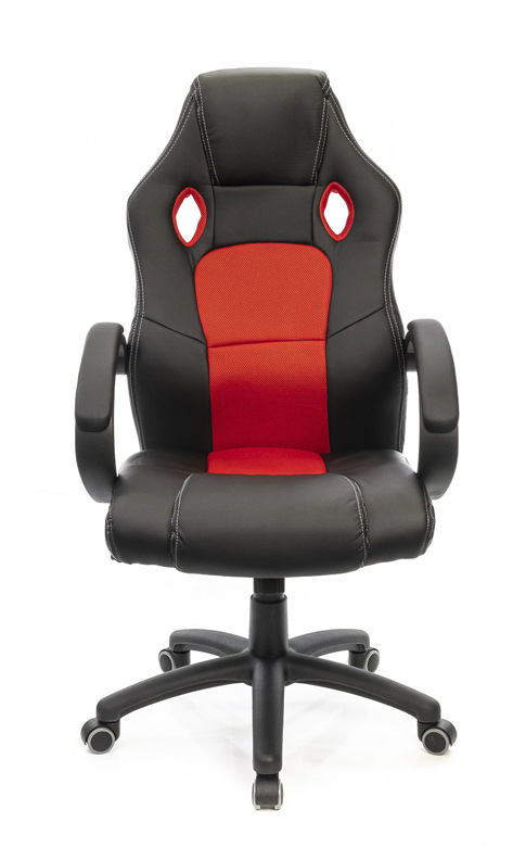 Кресло для персонала Анхель PL TILT, красн. АКЛАС - фото 4