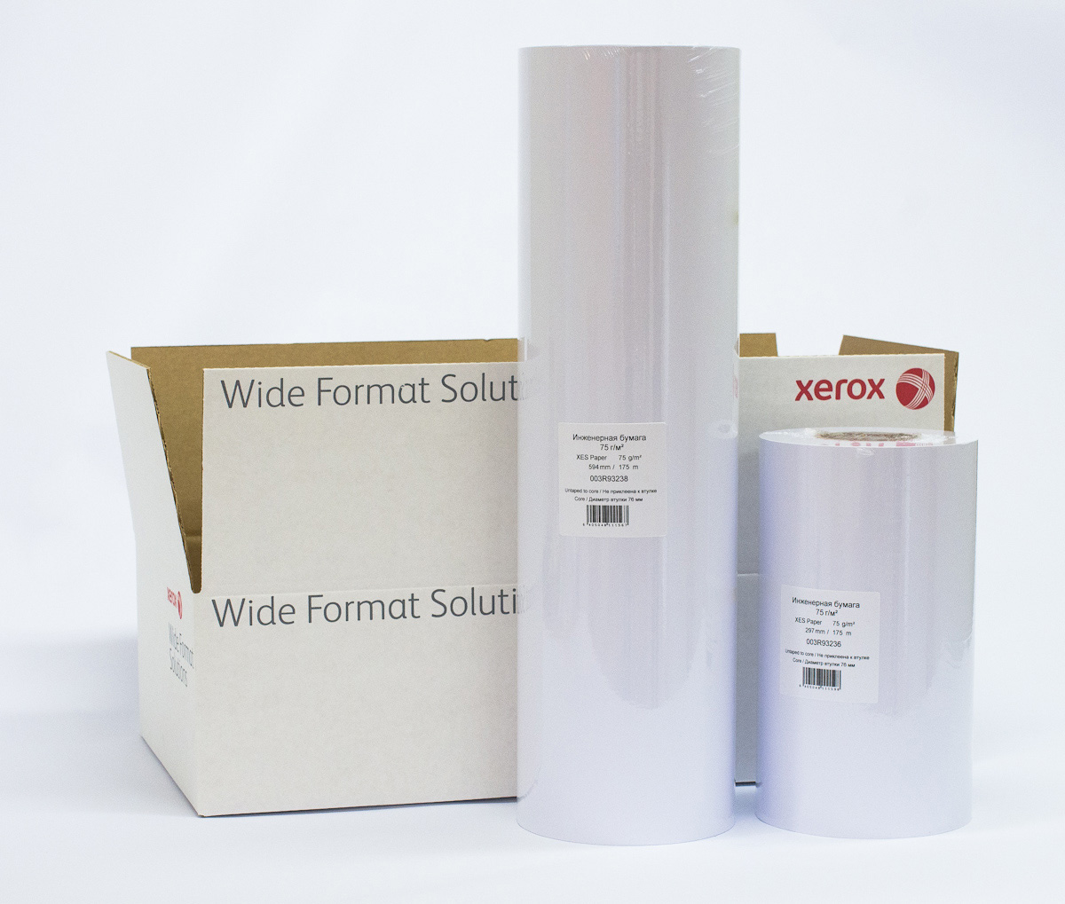 Бумага инженерная 594мм x175м., 75гр./м2., А1 (496L94043) XEROX - фото 4