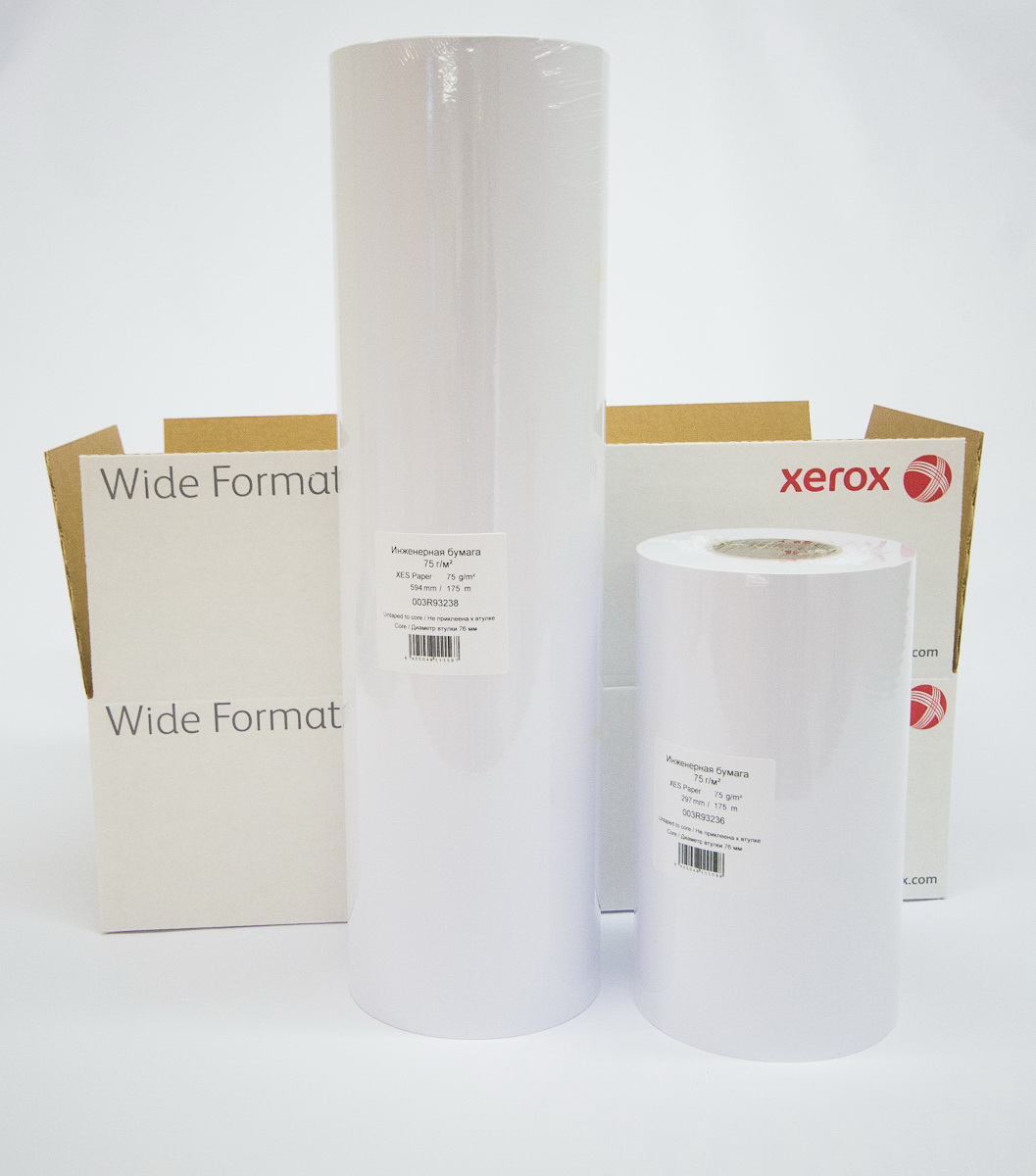 Папір інженерна 297мм x175м, 75г/м2, А3 (496L94055) XEROX - фото 1