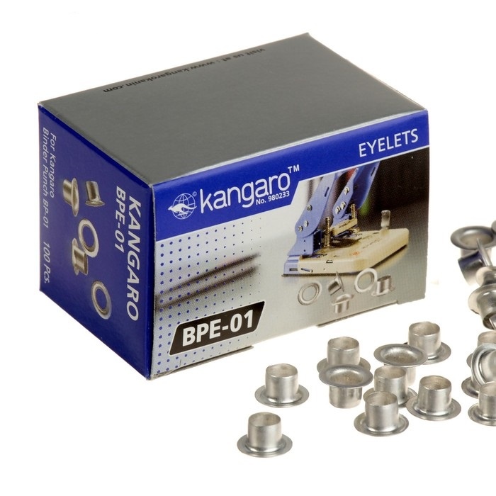 Клепки для BPE-01 30арк., диам. 6мм., 100шт/уп. Kangaro - фото 1