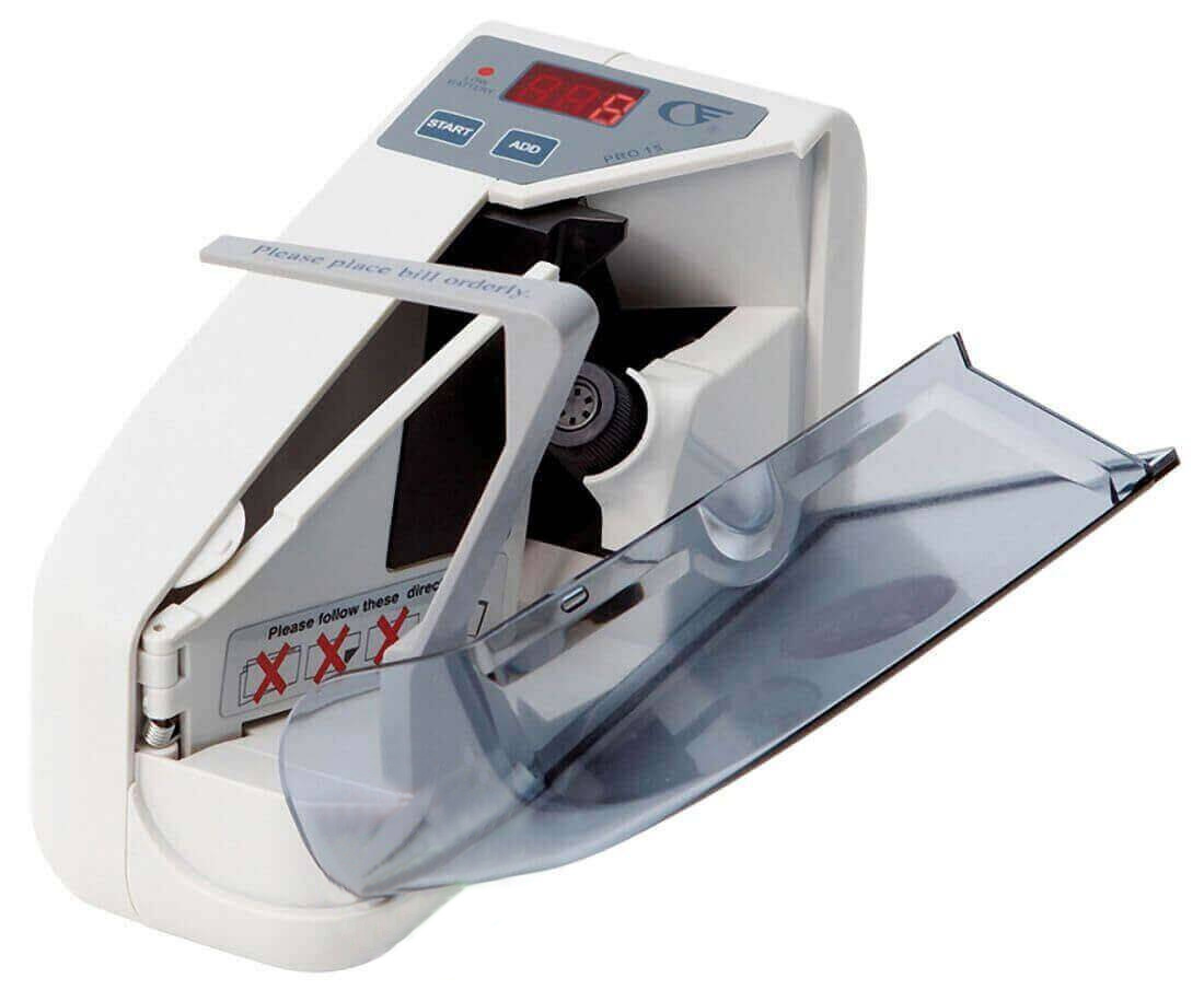 Лічильник банкнот  PRO-15, компактний, сірий PRO - фото 1