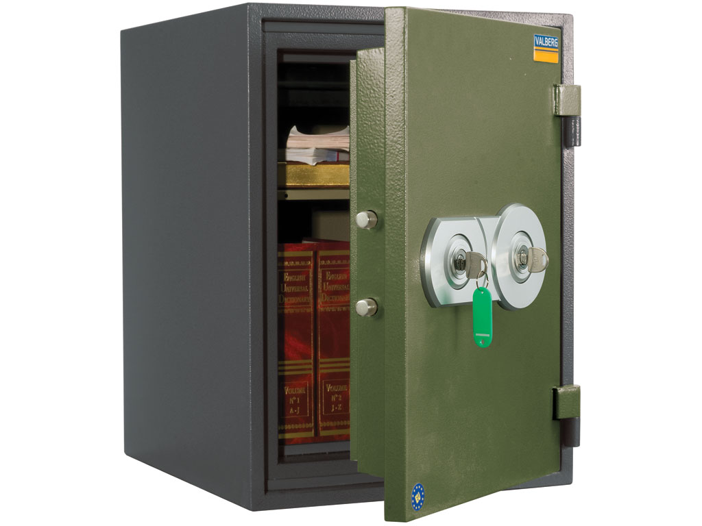 Сейф вогнетривкий (500*370*405), два ключових замка, FRS-49 KL Valberg - фото 1