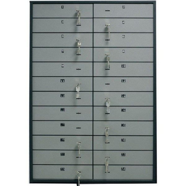 Касета депозитна (50*210*355) Сталь, сірий Valberg - фото 4