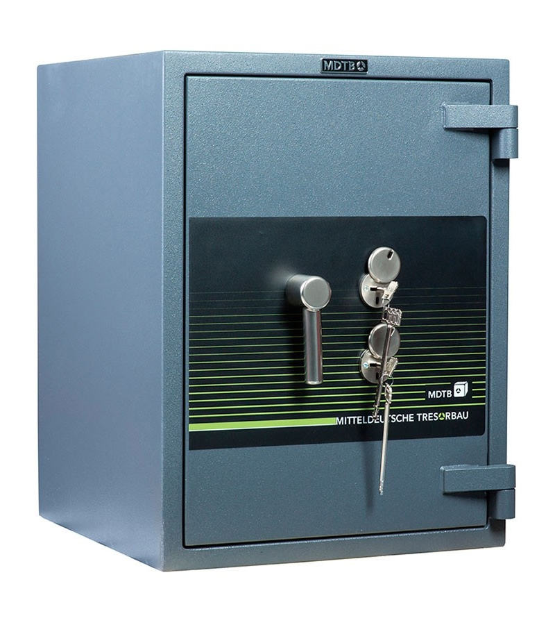 Сейф взломостойкий (670*510*510мм.) два ключевых замка, 1 полка, 3 класс, Fort-M 67.2K, темно-сер. MDTB - фото 3