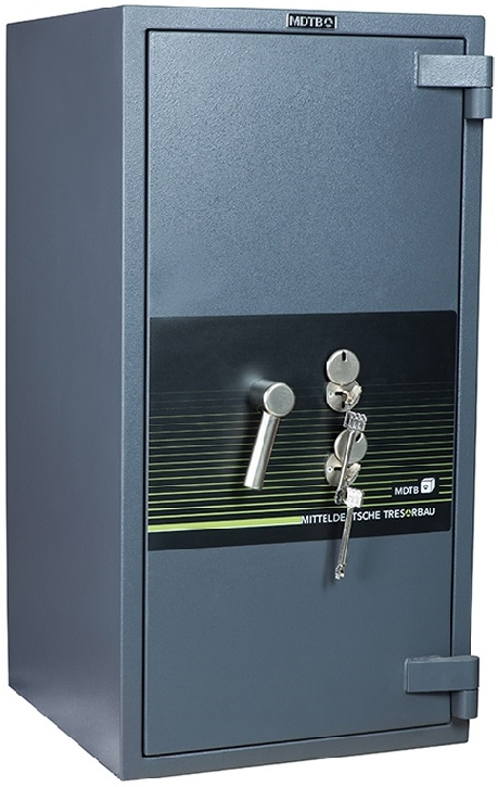 Сейф зламостійкий (990*510*510мм.) два ключових замка, 2 полиці, 3 клас, Fort-M 99.2K, темно-сірий MDTB - фото 2