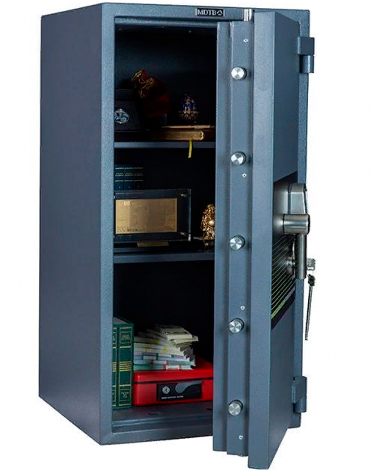 Сейф взломостойкий (990*510*510мм.) элек/код. + ключевой замок, 2 полки, 3 класс, Fort-M 99.EК, граф MDTB - фото 2