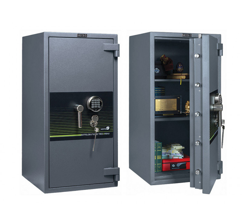 Сейф взломостойкий (1660*680*510мм.) элек/код. + ключевой замок, 4 полки, 3 класс, Fort-M 1668.EК, т MDTB - фото 2