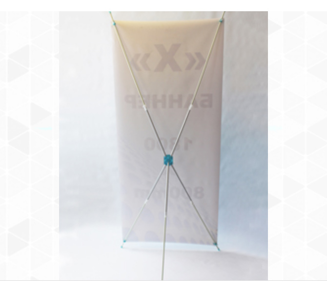 Стійка-тримач мобільна для банера 