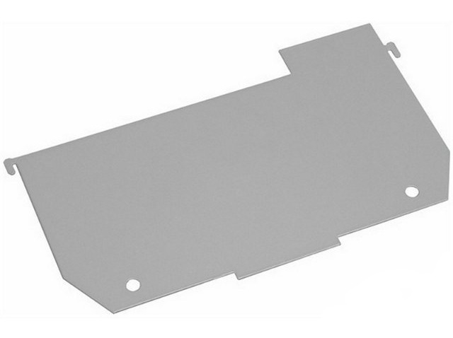 Поздовжній розділювач 2,4*16,5*12см 5шт./уп., метал, сірий Практик - фото 1