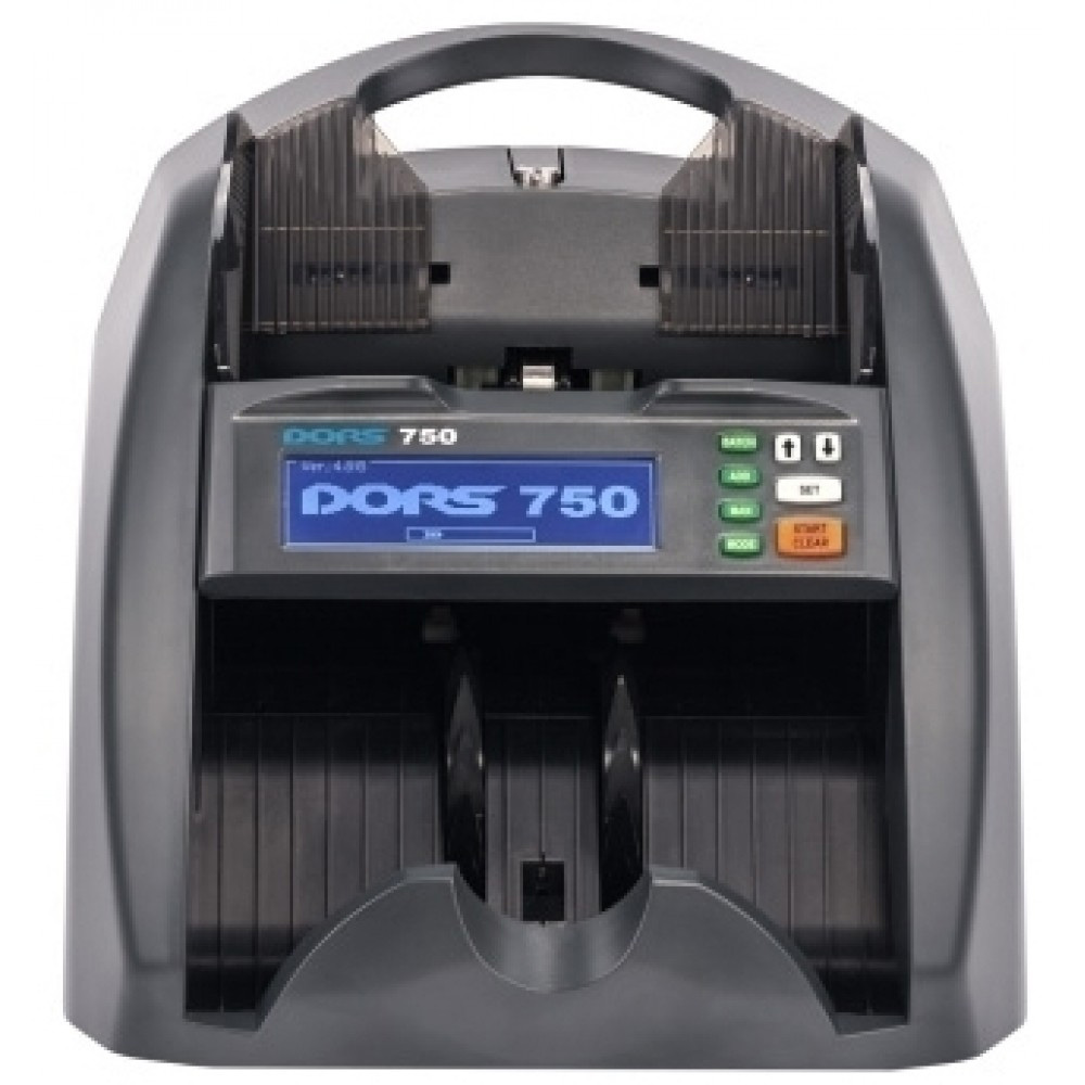 Счетчик банкнот 750, Мультивалютный, серый DORS - фото 4