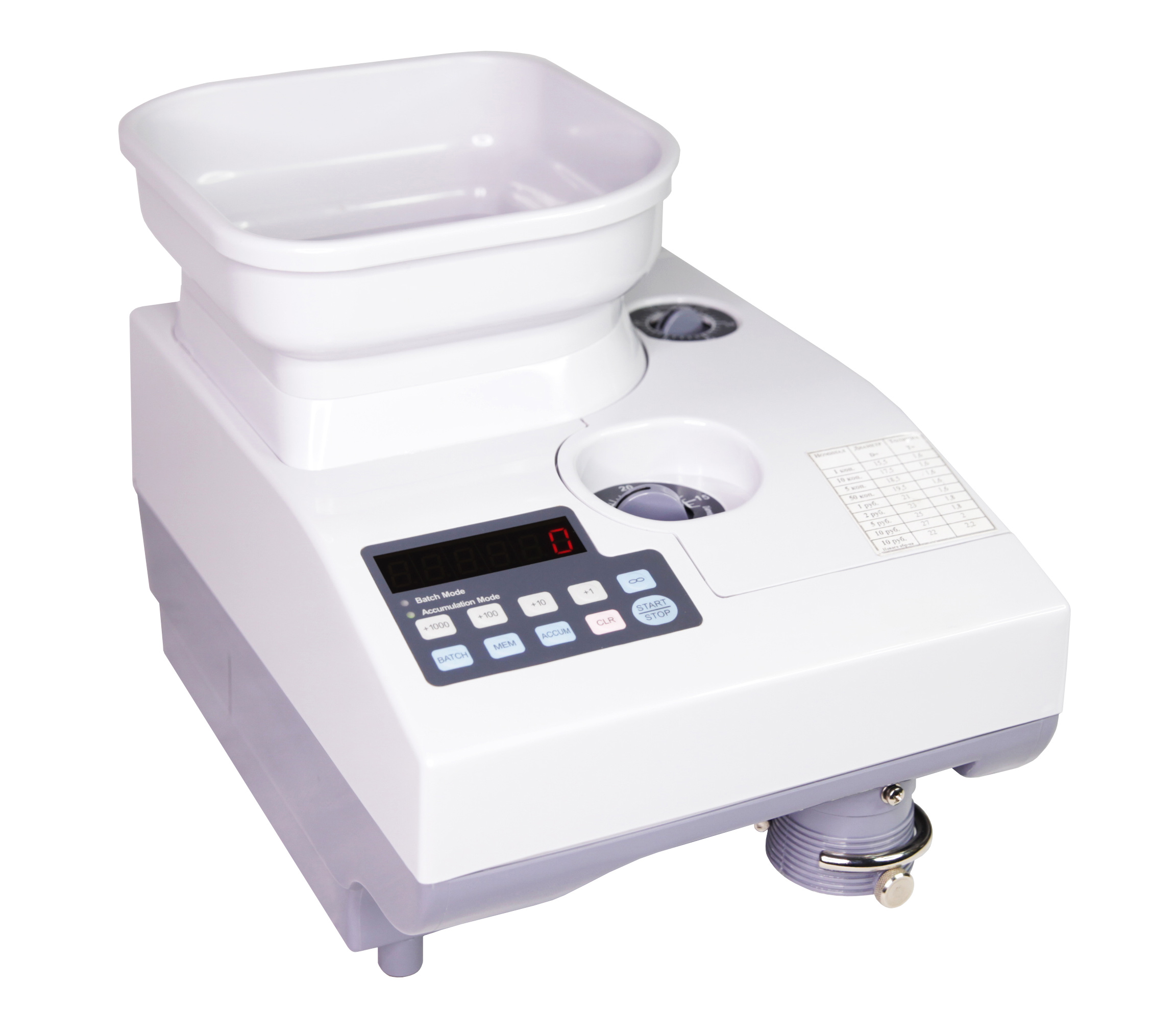 Счетчик монет Magner 926, бел. DORS - фото 5