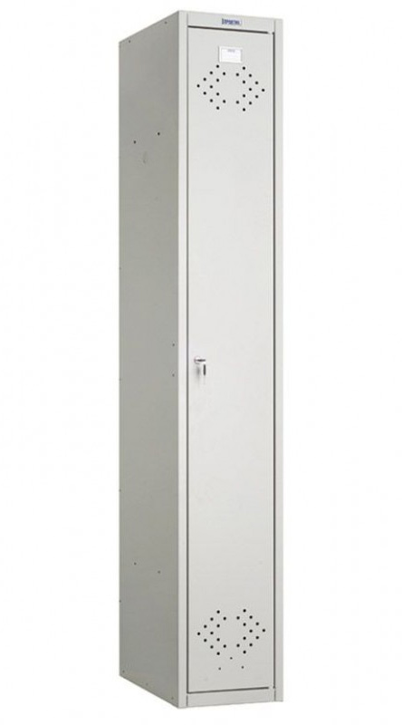 Шкаф для раздевалок (1830*300*500мм) метал., замок, серый Практик - фото 5