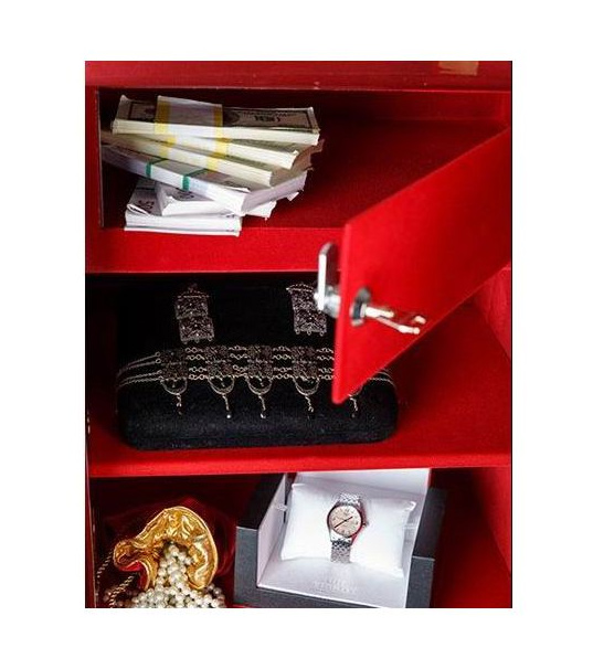 Сейф огневзломостойкий (950*505*440мм.) электронно кодовый замок, 1 полка, 1 клас, Гарант-95T.EL, ви Valberg - фото 2