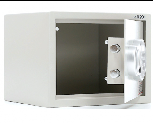 Сейф гостиничный (280*340*317мм.) электронный кодовый замок, SH-28.EL, серый AIKO - фото 3