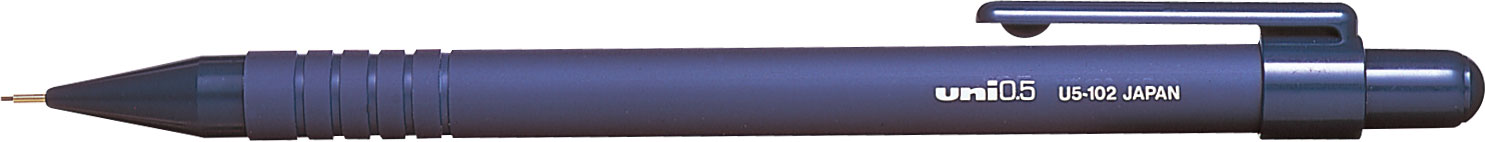 Карандаш автоматический 0,5мм., U5-102, син. Uni - фото 1