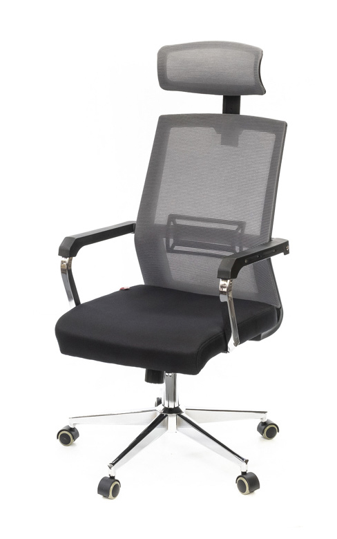 Крісло для персоналу Осіма CH TILT, сірий АКЛАС - фото 3